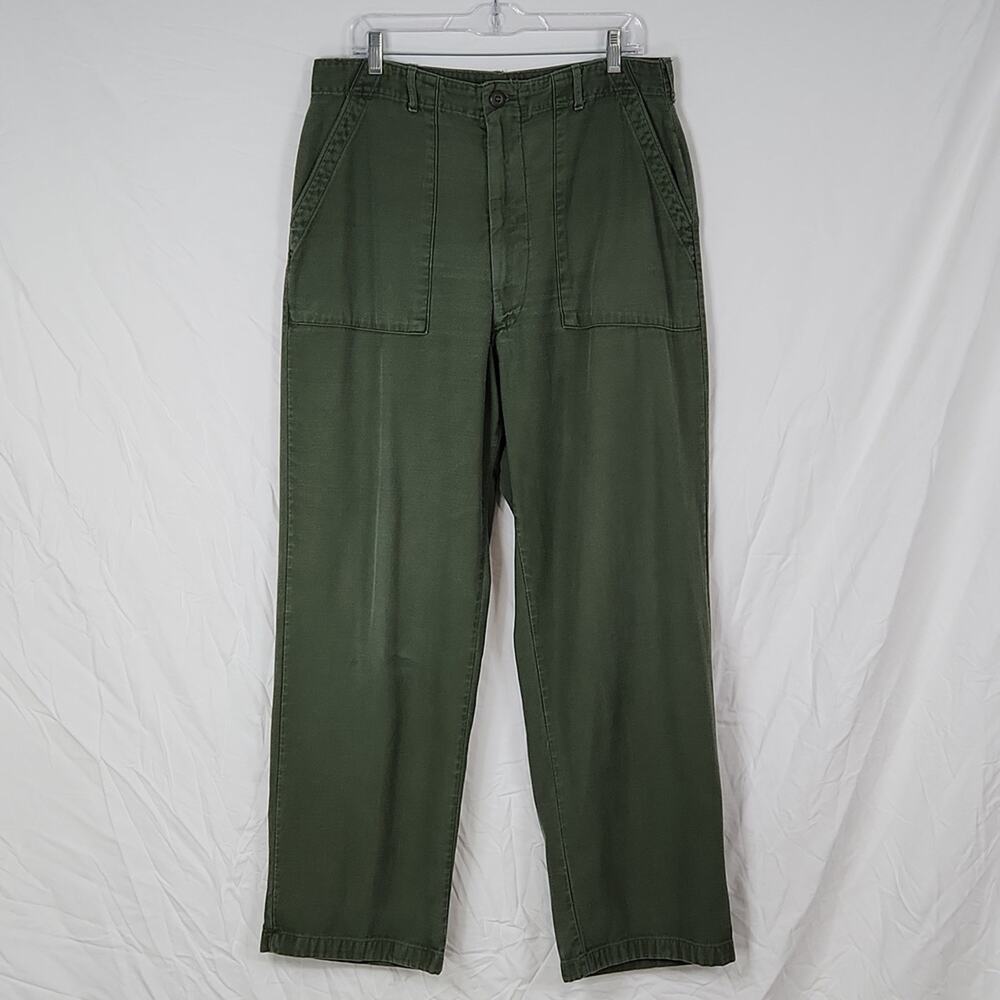 Vintage Military Cotton Trousers Tag Size 36 - Picture 12 of 12